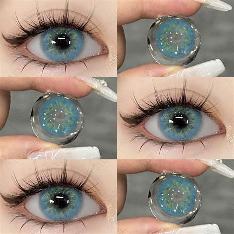 Eyeshare Colored Contact Lenses For Eyes Fashion Galaxy Series Colors Lens