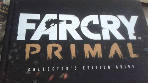 Far Cry Primal Collector S Edition Prima Games Guide Unboxing Youtube