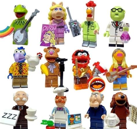 The Muppets Complete Collection 12 Lego Minifigures 71033 Sg Minifigures