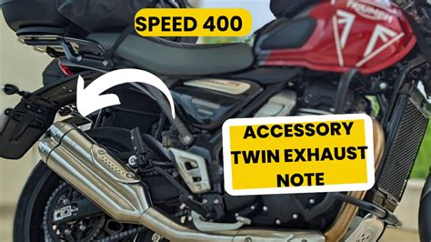 2024 Triumph Speed 400 Exhaust Manifold - Zoe Lindie