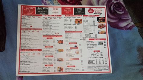 Menu at Pizza Piet, Delhi