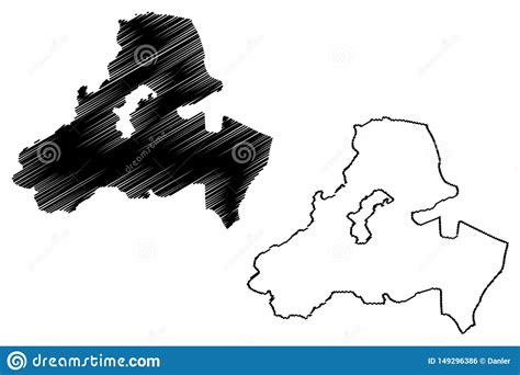 Sanaa Governorate Governorates Of Yemen Republic Of Yemen Map Vector