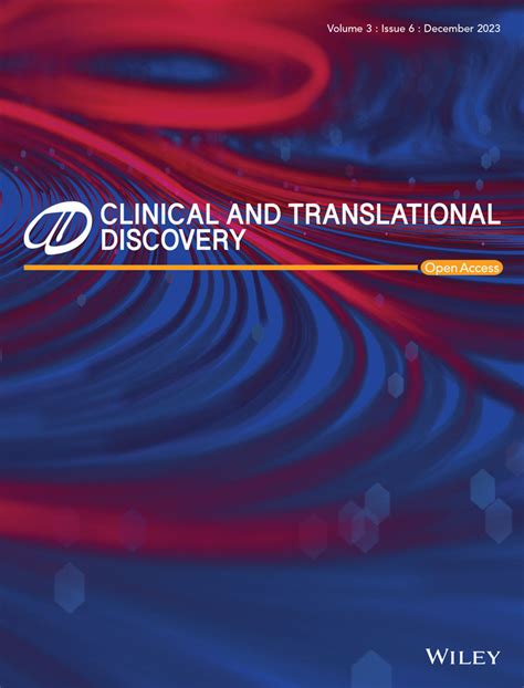 Clinical And Translational Discovery Vol 3 No 6