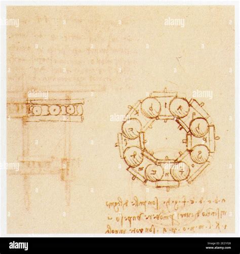 Léonard de Vinci 1452 1519 Roulement à billes Photo Stock Alamy