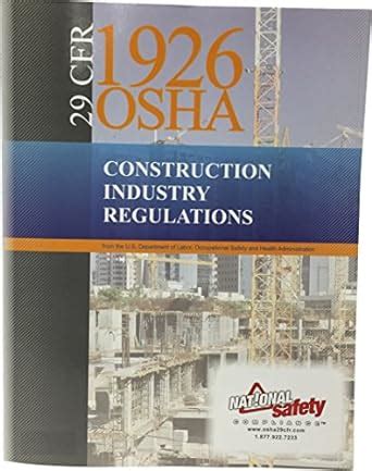 Jan Edition Cfr Osha Construction Industry Regulations