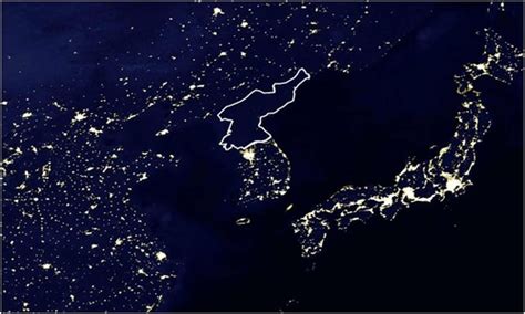 外国人「えっ、北朝鮮の夜景ってこんなことになってるの」 衝撃を受けていた衛星写真 ライブドアニュース