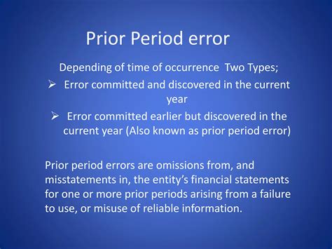 Prior Year Adjustments -IAS 8 | PPTX