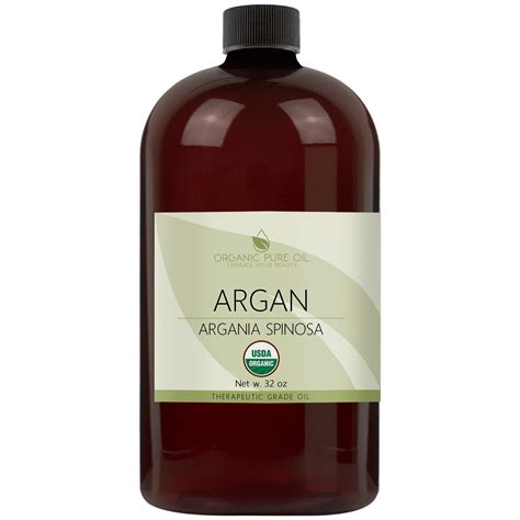 Organic Argan Oil Usda Certified Organic 100 Pure Etsy