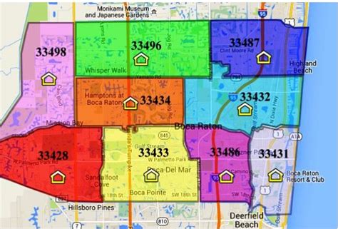 Boca Raton Map Neighborhoods