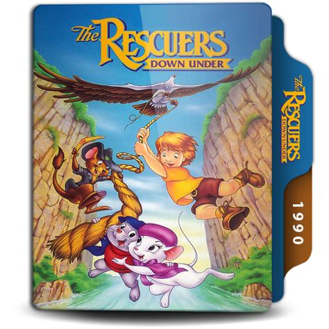 The Rescuers Down Under 1990 Folder Icon By Syms47 On Deviantart