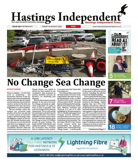 Hastings Independent Issue Hastings Independent Press