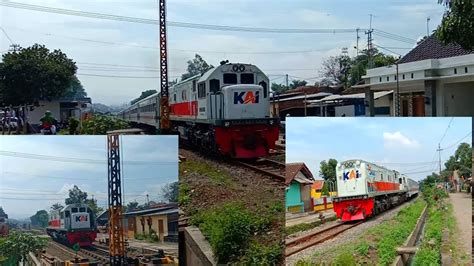 HUNTING KEDATANGAN LANGSIRAN DAN KEBERANGKATAN KERETA API DI JPL 193