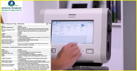 Best Way To Describe Trilogy Ventilator Settings 24 Ar Medical Technology