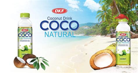 Okf Coconut Jelly Drink 500ml15l Tae Han Food