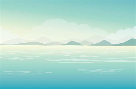 Beach in summer day 8957746 Vector Art at Vecteezy