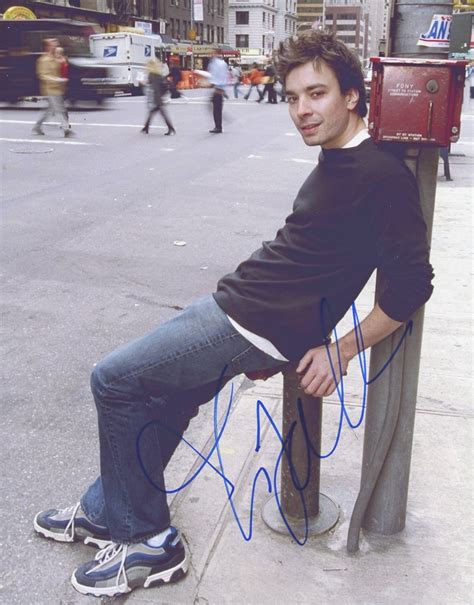 Jimmy Fallon The Tonight Show Autograph Signed 8x10 Photo I