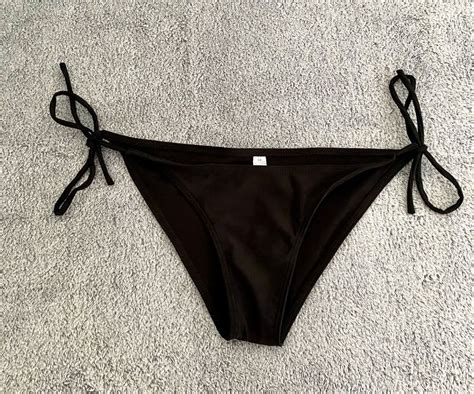 Bikini Hose Unterteil Schwarz mit Bändel Beach Badehose Gr M Kaufen auf Ricardo