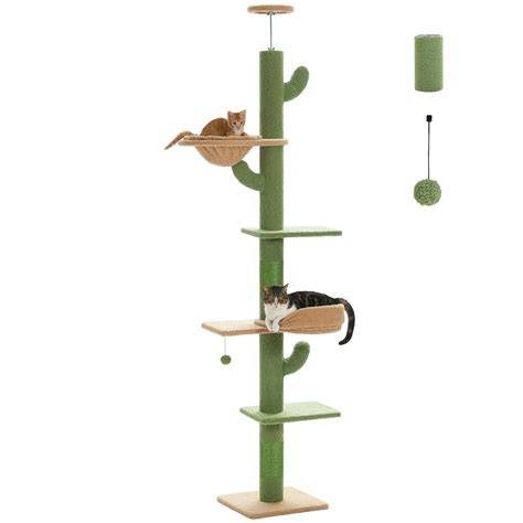 Pawz Road Katzenbaum Deckenhoch Kratzbaum Katzenkratzbaum Kletterturm