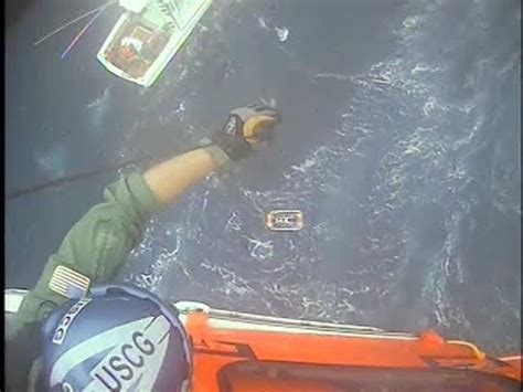 Coast Guard Crew Good Samaritan Rescue From Boat Off New Jersey