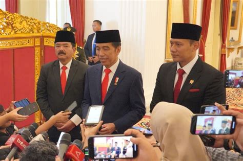 Presiden Jokowi Lantik Ahy Menteri Atr Kepala Bpn Fokus Amanah