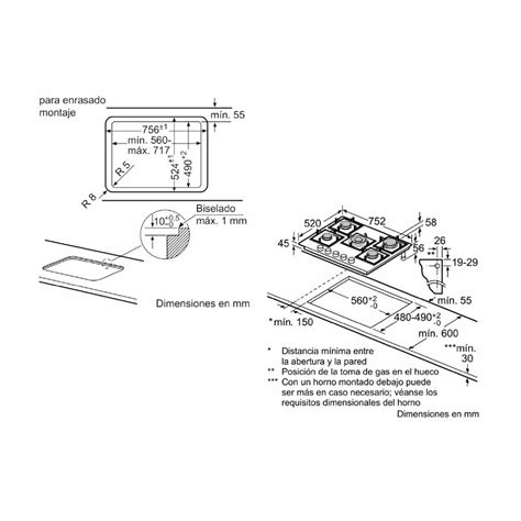 Encimera Bosch PPQ7A6B90 Glass - Promart
