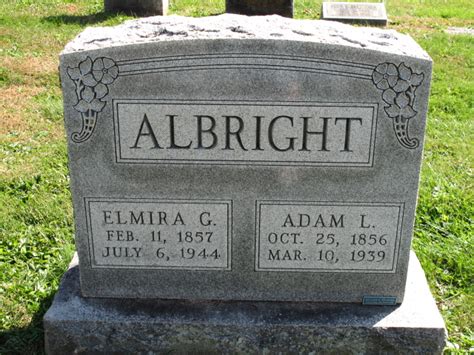 Adam Lewis Albright 1856 1939 Memorial Find A Grave