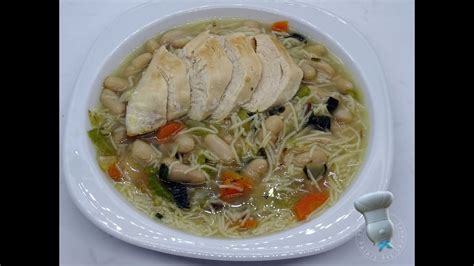 Recette De Soupe De Poulet Aux Vermicelles YouTube