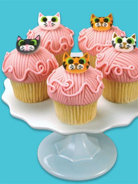 Sale 22 Cat Kitty Assorted Molded Sugars Cake Cupcake Topper Etsy