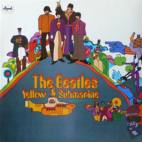 The Beatles Yellow Submarine Vinyl LP Album Reissue Stereo