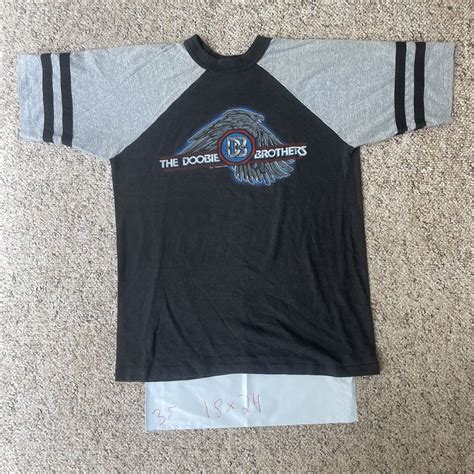 Vintage 1982 The Doobie Brothers Tour T Shirt Size La… - Gem