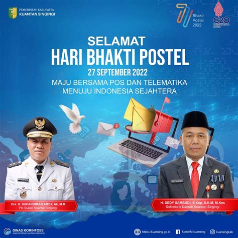 Selamat Hari Bhakti Postel Ke 77 Tahun 2022 Pemerintah Kabupaten