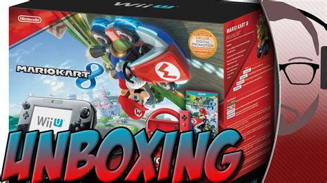 Wii U Mario Kart Deluxe Bundle Unboxing Hd Youtube