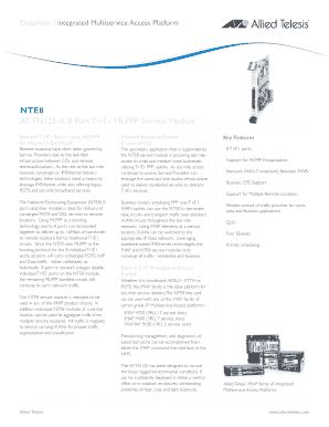 Fillable Online Datasheet Integrated Multiservice Access Platform Fax