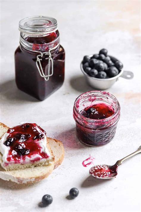 Homemade Blueberry Jam Brown Eyed Baker