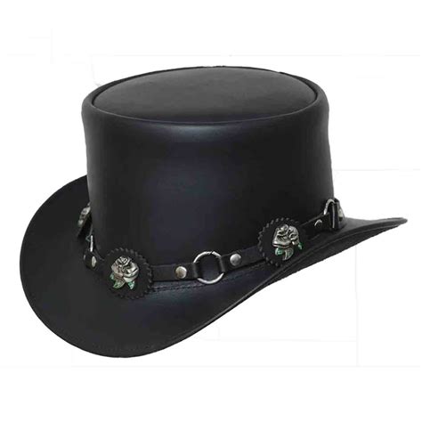 Leather Cowboy Hat | Genuine Leather Perfect For Occasions