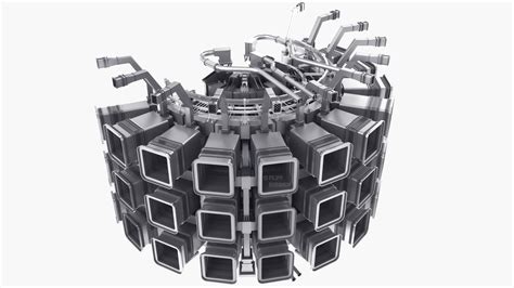 Iter reactor fusion model - TurboSquid 1317588