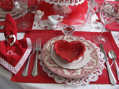 Valentine Table 036  Image Valentine Day Table Decorations