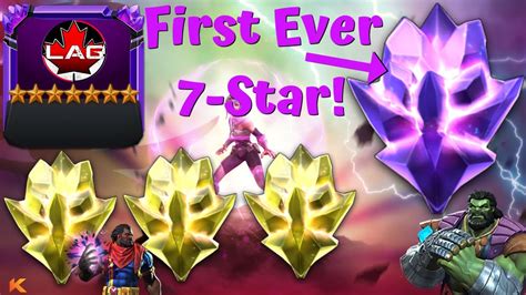 First Ever 7 Star Crystal Plus X20 New Paragon Crystals Launch Event Marvel Contest