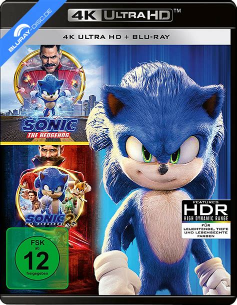 Sonic The Hedgehog 4K Sonic The Hedgehog 2 4K 2 4K UHD 2 Blu Ray