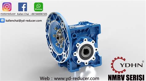 China Customized Nmrv Worm Gear Redutor De Velocidade Redutor Para