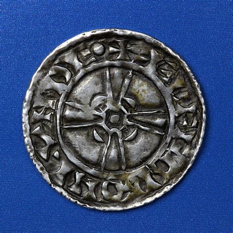 Edward the Confessor AD 1042-1066 Silver Penny, Expanding cross type