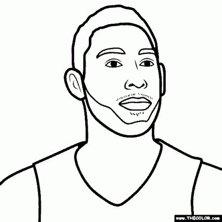 Devin Booker Coloring Home