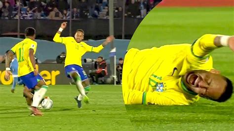 Infortunio Neymar Rottura Del Legamento Crociato Col Brasile Video