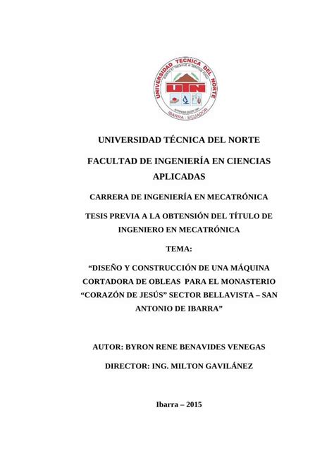 Pdf Portada Universidad T Cnica Del Norte Facultad De Repositorio