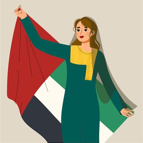 Premium Vector | Emirati women's day 2023 woman holding uae flag emirati woman