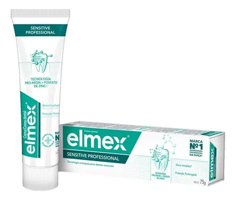 Pasta De Dentes Elmex Sensitive Professional Em Creme 75 G MercadoLivre