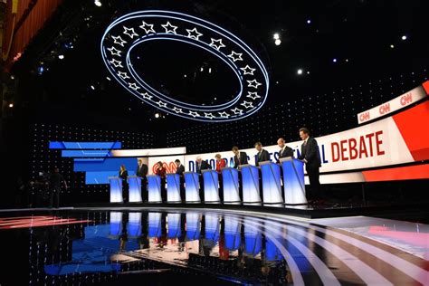 Slideshow Scenes From The First Detroit Democratic Debate • Michigan