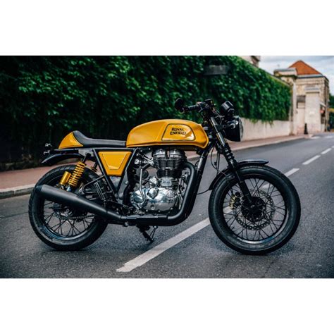 Royal Enfield Continental Gt Yellow Cab Tendance Roadster