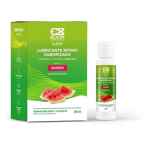 Lubricante Hot Ice Sandia Elixir Orion Sex Shop Villavicencio Tienda Er Tica