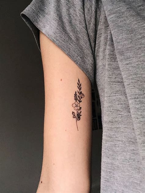 Wildflowers In The Inner Arm By Dalmontt Tattoos Dainty Tattoos